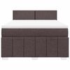 vidaXL &Kappa;&rho;&epsilon;&beta;ά&tau;&iota; Boxspring &mu;&epsilon; &Sigma;&tau;&rho;ώ&mu;&alpha; &Sigma;&kappa;&omicron;ύ&rho;&omicron; &Kappa;&alpha;&phi;έ 140x190 &epsilon;&kappa;. &Upsilon;&phi;&alpha;&sigma;&mu;ά&tau;&iota;&nu;&omicron;
