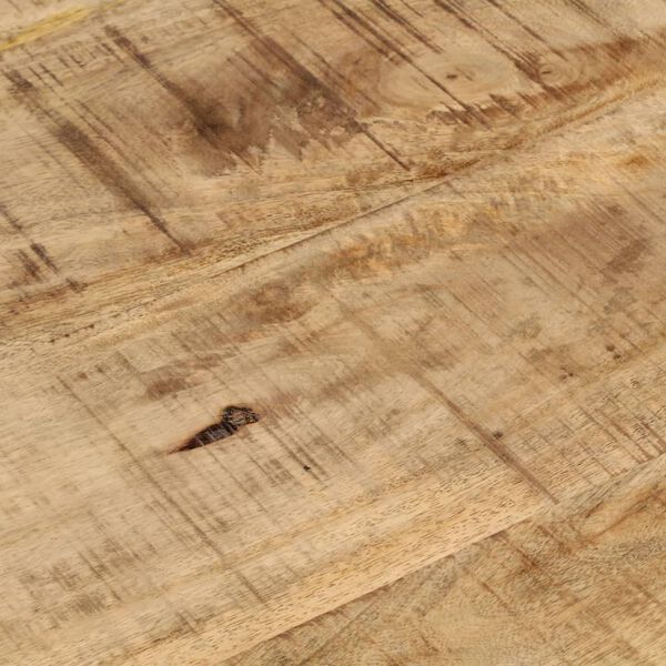 vidaXL Τραπεζαρία 110 x 50 x 76 εκ. από Μασίφ Ξύλο Μάνγκο