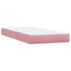 vidaXL &Kappa;&rho;&epsilon;&beta;ά&tau;&iota; Boxspring &mu;&epsilon; &Sigma;&tau;&rho;ώ&mu;&alpha; &Rho;&omicron;&zeta; 80x220 &epsilon;&kappa;. &Beta;&epsilon;&lambda;&omicron;ύ&delta;&iota;&nu;&omicron;