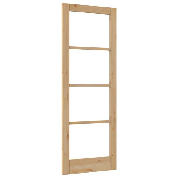 vidaXL Εσωτερική Πόρτα με Γυαλί "ORKDAL" 78x211x4 cm Στερεό Ξύλο Πεύκο