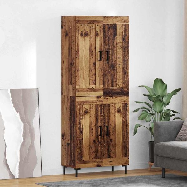 vidaXL Highboard 2 pcs &Pi;&alpha;&lambda;&iota;ό &Xi;ύ&lambda;&omicron; &Epsilon;&pi;&epsilon;&xi;&epsilon;&rho;&gamma;&alpha;&sigma;&mu;έ&nu;&omicron; &xi;ύ&lambda;&omicron;