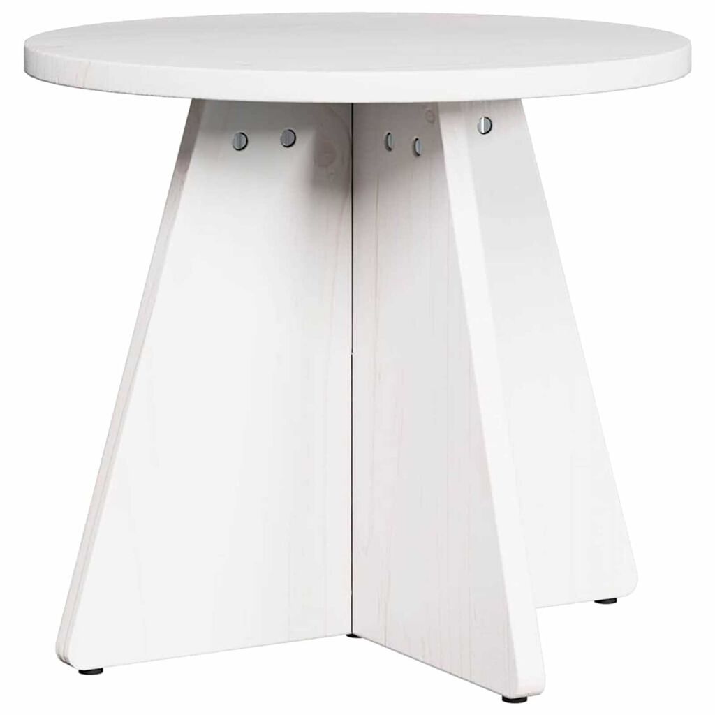 vidaXL Τραπεζάκι σαλονιού 3 pcs Λευκό 49 x 49 x 30 εκ.