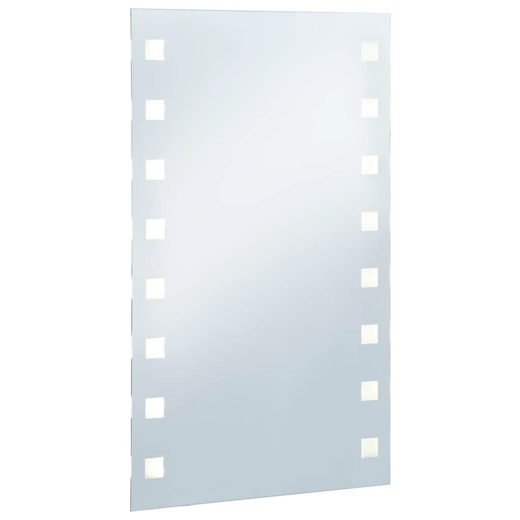 vidaXL Καθρέφτης Μπάνιου Τοίχου με LED 60 x 100 εκ.