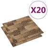 vidaXL &Chi;ά&lambda;&iota; &Delta;&alpha;&pi;έ&delta;&omicron;&upsilon; 20 pcs &Kappa;&alpha;&phi;έ 50 x 50 cm PP