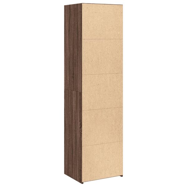 vidaXL Ντουλάπι Καφέ Δρυς 50x41x185 εκ. από Επεξεργασμένο Ξύλο