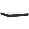 vidaXL &Kappa;&rho;&epsilon;&beta;ά&tau;&iota; Boxspring &mu;&epsilon; &Sigma;&tau;&rho;ώ&mu;&alpha; &Mu;&alpha;ύ&rho;&omicron; 180x200&epsilon;&kappa;.&alpha;&pi;ό &Sigma;&upsilon;&nu;&theta;&epsilon;&tau;&iota;&kappa;ό &Delta;έ&rho;&mu;&alpha;