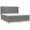 vidaXL &Kappa;&rho;&epsilon;&beta;ά&tau;&iota; Boxspring &mu;&epsilon; &Sigma;&tau;&rho;ώ&mu;&alpha; &Sigma;&kappa;&omicron;ύ&rho;&omicron; &Gamma;&kappa;&rho;&iota; 160x200 &epsilon;&kappa; &Upsilon;&phi;&alpha;&sigma;&mu;ά&tau;&iota;&nu;&omicron;
