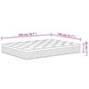 vidaXL Στρώμα με Pocket Springs Μεσαία 140x200 εκ.