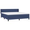 vidaXL &Kappa;&rho;&epsilon;&beta;ά&tau;&iota; Boxspring &mu;&epsilon; &Sigma;&tau;&rho;ώ&mu;&alpha; &Mu;&pi;&lambda;&epsilon; 160x200 &epsilon;&kappa;. &Upsilon;&phi;&alpha;&sigma;&mu;ά&tau;&iota;&nu;&omicron;