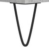 vidaXL Μπουφές Γκρι Σκυροδέματος 101,5x35x70 εκ. από Επεξεργασμένο Ξύλο