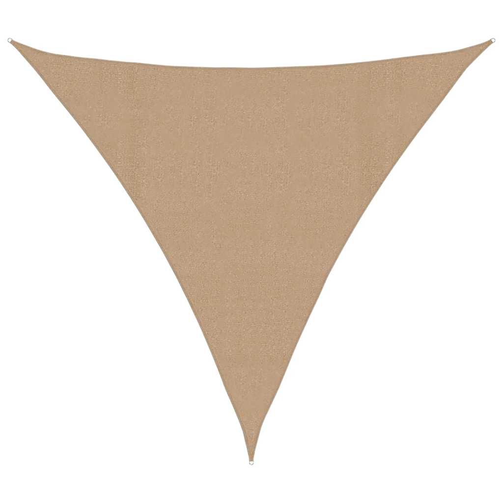 vidaXL Πανί Σκίασης Taupe 5 x 5 x 5 μ. από HDPE 160 γρ./μ²