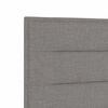 vidaXL Κεφαλάρι με κεφαλάρι Taupe 100 cm ύφασμα