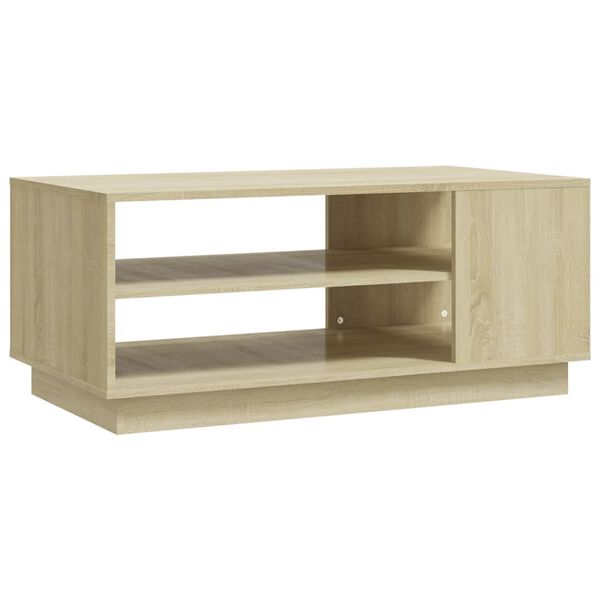 vidaXL Τραπεζάκι Σαλονιού Sonoma Δρυς 102x55x43 εκ. Επεξεργασμένο Ξύλο