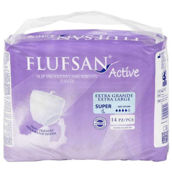 Flufsan Πάνες Ακράτειας για Ενήλικες 14 τεμ. Μέγεθος XL