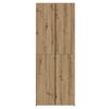 vidaXL Highboard 2 pcs Artisan Oak 70 x 42,5 x 185 &epsilon;&kappa;