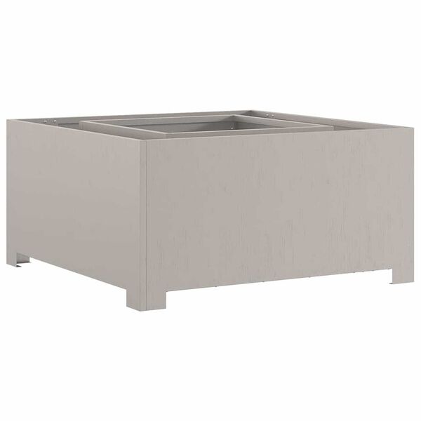 vidaXL Φωτιά Καφέ 80 x 80 x 40 cm Ατσάλι σκληρυθέν στον αέρα