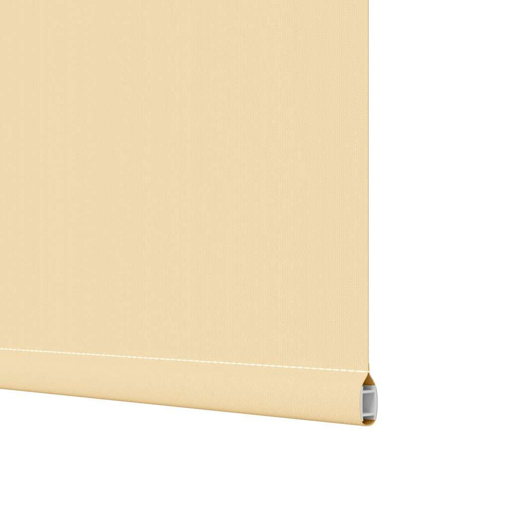 vidaXL Roller Blind Blackout Μπεζ 140x175 cm Πλάτος υφάσματος 136,6cm