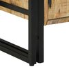 vidaXL Ντουλάπα Παπουτσιών Μαύρο 30 x 30 x 40 cm Μασίφ ξύλο μάνγκο