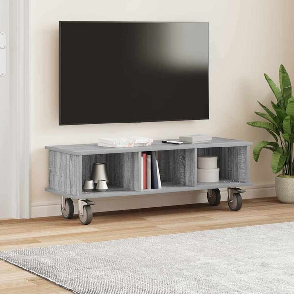 vidaXL &Beta;ά&sigma;&eta; TV &Gamma;&kappa;&rho;ί&zeta;&omicron; &Sigma;&omicron;&nu;&omicron;&mu;&alpha; 100 x 35 x 35 &epsilon;&kappa; &Epsilon;&pi;&epsilon;&xi;&epsilon;&rho;&gamma;&alpha;&sigma;&mu;έ&nu;&omicron; &xi;ύ&lambda;&omicron;