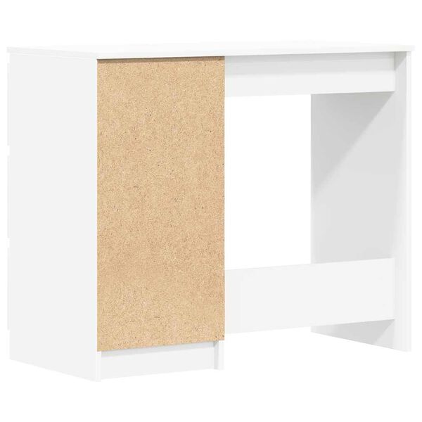 vidaXL Γραφείο Λευκό 90 x 45 x 76 εκ. από Επεξ. Ξύλο