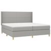 vidaXL &Kappa;&rho;&epsilon;&beta;ά&tau;&iota; Boxspring &mu;&epsilon; &Sigma;&tau;&rho;ώ&mu;&alpha; &Alpha;&nu;&omicron;&iota;&chi;&tau;ό &Gamma;&kappa;&rho;&iota; 200x200 &epsilon;&kappa;. &Upsilon;&phi;&alpha;&sigma;&mu;ά&tau;&iota;&nu;&omicron;