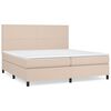 vidaXL &Kappa;&rho;&epsilon;&beta;ά&tau;&iota; Boxspring &mu;&epsilon; &Sigma;&tau;&rho;ώ&mu;&alpha; &Kappa;&alpha;&pi;&omicron;&upsilon;&tau;&sigma;ί&nu;&omicron; 200x200&epsilon;&kappa;.&alpha;&pi;ό &Sigma;&upsilon;&nu;&theta;.&Delta;έ&rho;&mu;&alpha;