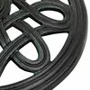 vidaXL Βάση Ομπρέλας Πράσινη 40 x 40 x 32 εκ. από Χυτοσίδηρο
