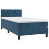 vidaXL &Kappa;&rho;&epsilon;&beta;ά&tau;&iota; Boxspring &mu;&epsilon; &Sigma;&tau;&rho;ώ&mu;&alpha; &Sigma;&kappa;&omicron;ύ&rho;&omicron; &Mu;&pi;&lambda;&epsilon; 80 x 200 &epsilon;&kappa;. &Beta;&epsilon;&lambda;&omicron;ύ&delta;&iota;&nu;&omicron;