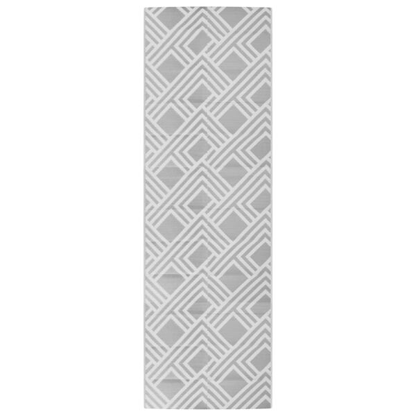 vidaXL Χαλί εξωτερικού χώρου ARAKIL γκρι 80x250 cm PP