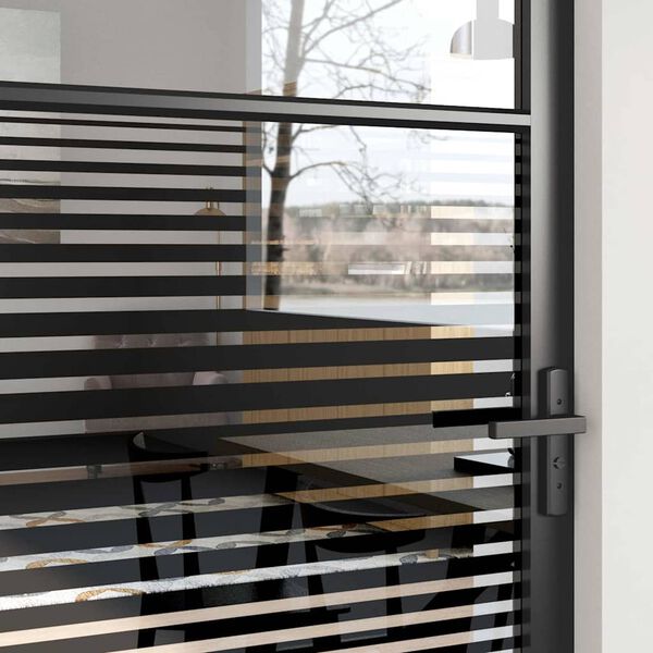 vidaXL Εσωτερική Πόρτα Μαύρο 102.5 x 201.5 cm