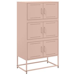 vidaXL &Nu;&tau;&omicron;&upsilon;&lambda;ά&pi;&iota; &Rho;&omicron;&zeta; 68,5x38,5x123,5 &epsilon;&kappa;. &alpha;&pi;ό &Alpha;&tau;&sigma;ά&lambda;&iota;