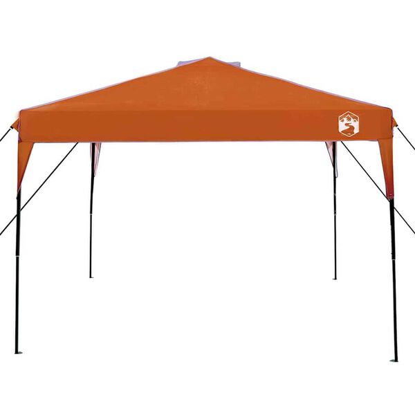 vidaXL Σκηνή Canopy Pop-up Πορτοκαλί 300 x 300 cm ύφασμα