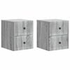 vidaXL &Tau;&omicron;ί&chi;&omicron;&upsilon; &Kappa;&rho;&epsilon;&mu;&alpha;&sigma;&tau;ό &Kappa;&omicron;&mu;&omicron;&delta;ί&nu;&omicron; 2 &tau;&epsilon;&mu;. &Gamma;&kappa;&rho;&iota; Sonoma 33 x 34,5 x 40 &epsilon;&kappa;