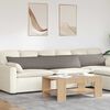 vidaXL Μαξιλάρι Καναπέ 2 pcs Taupe 200 x 40 εκ. ύφασμα
