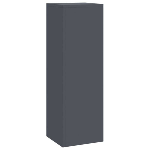 vidaXL Στήριξη φυτών 3 pcs Ανθρακί 24 x 24 x 75 εκ. Ατσάλι