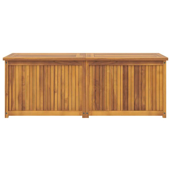 vidaXL Μπαούλο Κήπου 150 x 50 x 55 εκ. από Μασίφ Ξύλο Teak