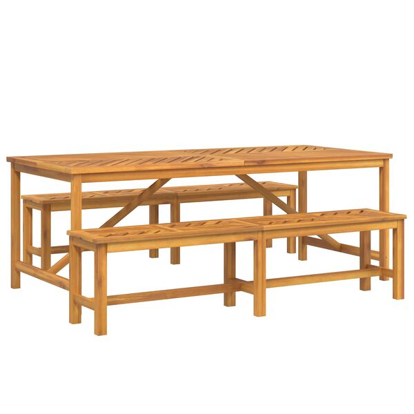 vidaXL &Sigma;έ&tau; &phi;&alpha;&gamma;&eta;&tau;&omicron;ύ &gamma;&iota;&alpha; &kappa;ή&pi;&omicron; 3 pcs &Kappa;&alpha;&phi;έ &Sigma;&tau;&epsilon;&rho;&epsilon;ό &Xi;ύ&lambda;&omicron; &Alpha;&kappa;&alpha;&kappa;ί&alpha;&sigmaf;