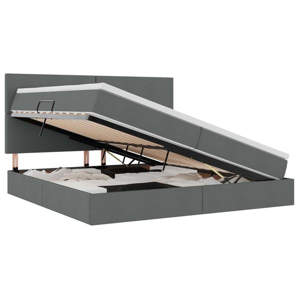 vidaXL &Kappa;&rho;&epsilon;&beta;ά&tau;&iota; &mu;&epsilon; &alpha;&pi;&omicron;&theta;&eta;&kappa;&epsilon;&upsilon;&tau;&iota;&kappa;ό &chi;ώ&rho;&omicron; &kappa;&alpha;&iota; LED &Sigma;&kappa;&omicron;ύ&rho;&omicron; &Gamma;&kappa;&rho;&iota; 200 x 200 cm