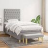 vidaXL &Kappa;&rho;&epsilon;&beta;ά&tau;&iota; Boxspring &mu;&epsilon; &Sigma;&tau;&rho;ώ&mu;&alpha; &Alpha;&nu;&omicron;&iota;&chi;&tau;ό &Gamma;&kappa;&rho;&iota; 90x190 &epsilon;&kappa;. &Upsilon;&phi;&alpha;&sigma;&mu;ά&tau;&iota;&nu;&omicron;