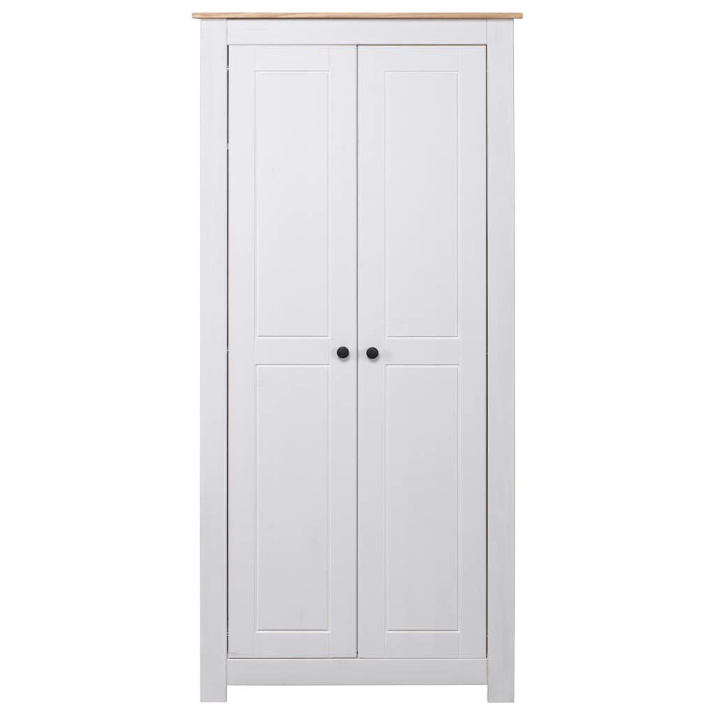vidaXL Ντουλάπα 80 x 50 x 171,5 εκ. από Μασίφ Ξύλο Πεύκου Σειρά Panama