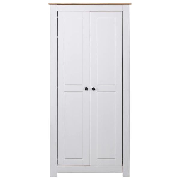 vidaXL Ντουλάπα 80 x 50 x 171,5 εκ. από Μασίφ Ξύλο Πεύκου Σειρά Panama