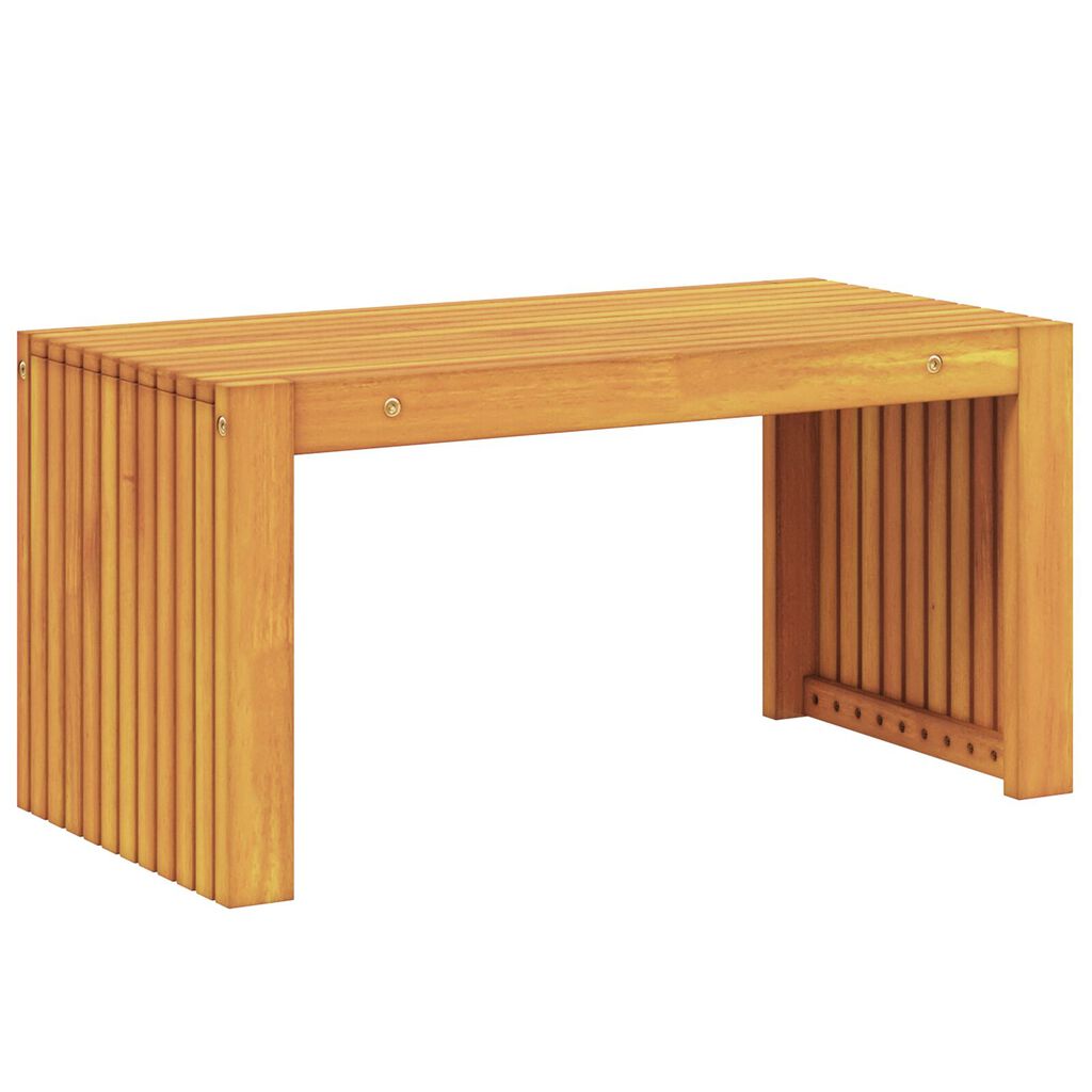 vidaXL Τραπεζάκι Καφέ 70x35x35 εκ. Συμπαγές Ξύλο Ακακίας