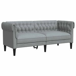 vidaXL &Kappa;&alpha;&nu;&alpha;&pi;έ&sigmaf; &Delta;&iota;&theta;έ&sigma;&iota;&omicron;&sigmaf; Chesterfield &Alpha;&nu;&omicron;&iota;&chi;&tau;ό &Gamma;&kappa;&rho;&iota; &Upsilon;&phi;&alpha;&sigma;&mu;ά&tau;&iota;&nu;&omicron;&sigmaf;
