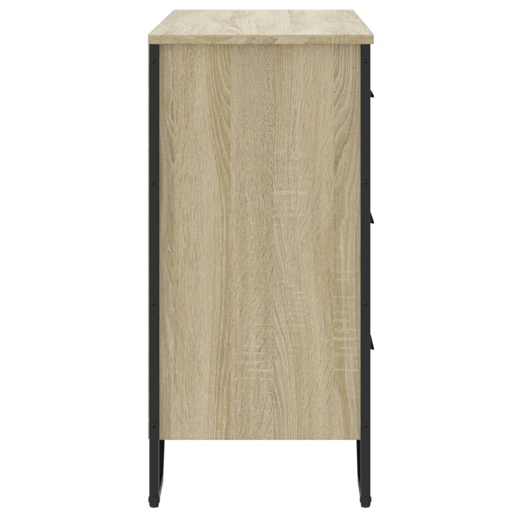 vidaXL Συρταριέρα Sonoma Δρυς 91x35,5x74,5 εκ. από Επεξεργ. Ξύλο