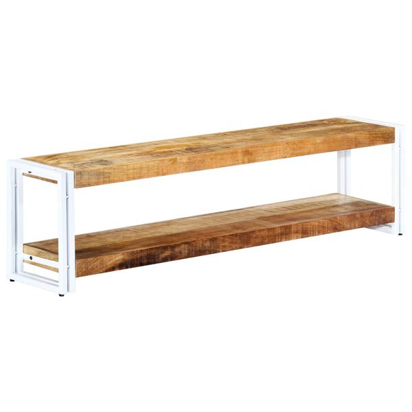vidaXL Έπιπλο Τηλεόρασης 150 x 30 x 40 εκ. από Μασίφ Ξύλο Μάνγκο