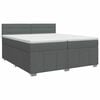 vidaXL &Kappa;&rho;&epsilon;&beta;ά&tau;&iota; box spring &mu;&epsilon; &sigma;&tau;&rho;ώ&mu;&alpha; &Sigma;&kappa;&omicron;ύ&rho;&omicron; &Gamma;&kappa;&rho;&iota; 200 x 200 cm Ύ&phi;&alpha;&sigma;&mu;&alpha;