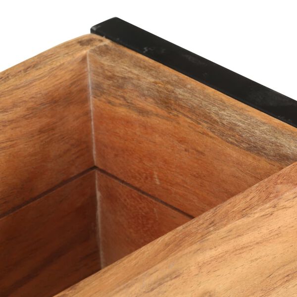 vidaXL Ζαρντινιέρα 60 x 20 x 68 εκ. από Μασίφ Ξύλο Ακακίας