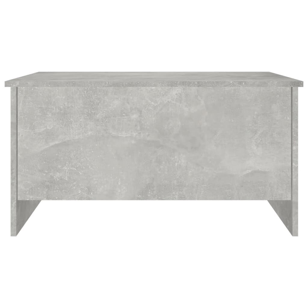 vidaXL Τραπεζάκι Σαλονιού Γκρι Σκυρ. 80x55,5x41,5 εκ. Επεξεργ. Ξύλο