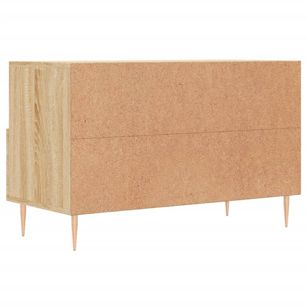 vidaXL Έπιπλο Τηλεόρασης Sonoma Δρυς 80x36x50 εκ. Επεξεργασμένο Ξύλο