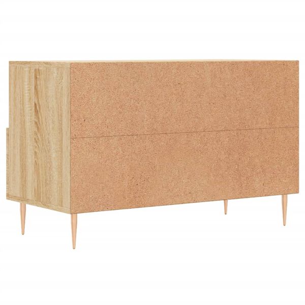 vidaXL Έπιπλο Τηλεόρασης Sonoma Δρυς 80x36x50 εκ. Επεξεργασμένο Ξύλο